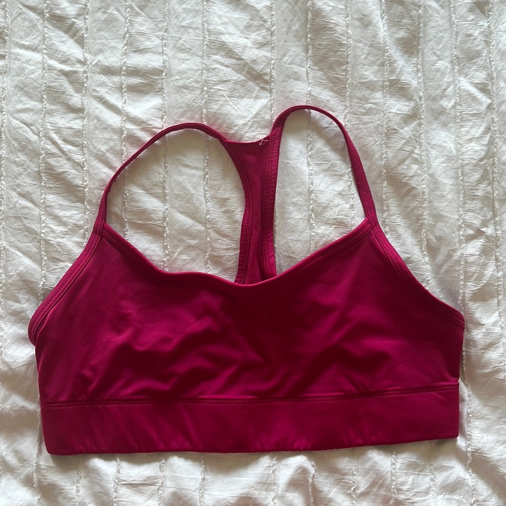 Fuschia Sports Bra